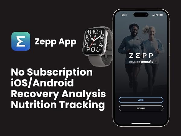 No Subscription, Recovery Analysis, Nutrition Tracking AI