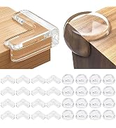 32 Pack Corner Protector Baby, Table Corner Protectors for Baby Corner Protector Guards Clear Cor...