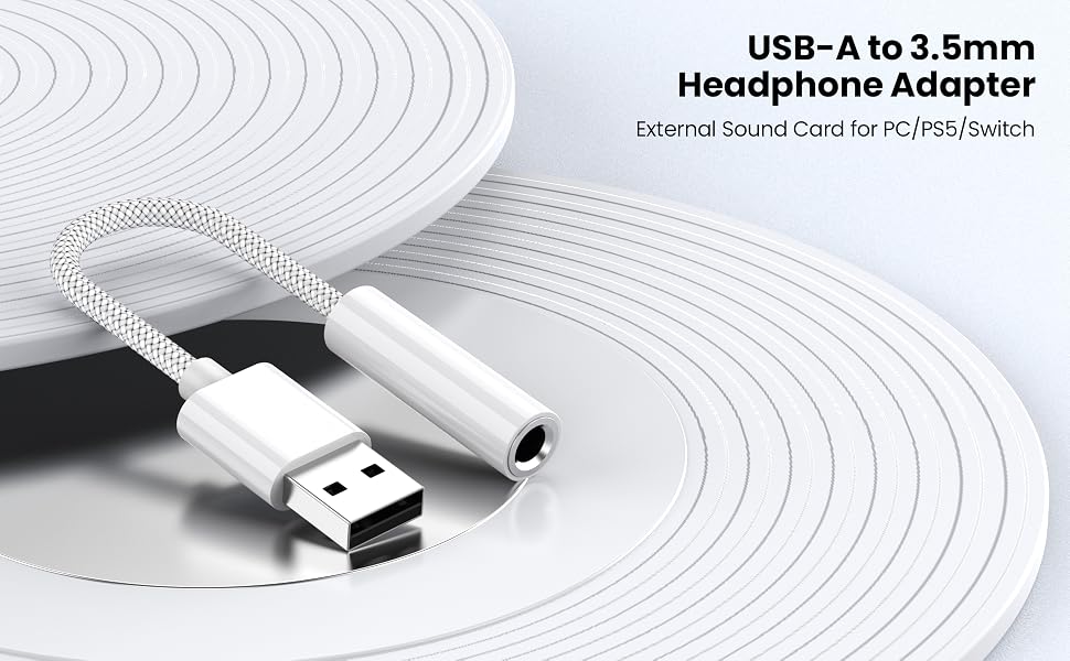 usb to 3.5mm jack audio adapter