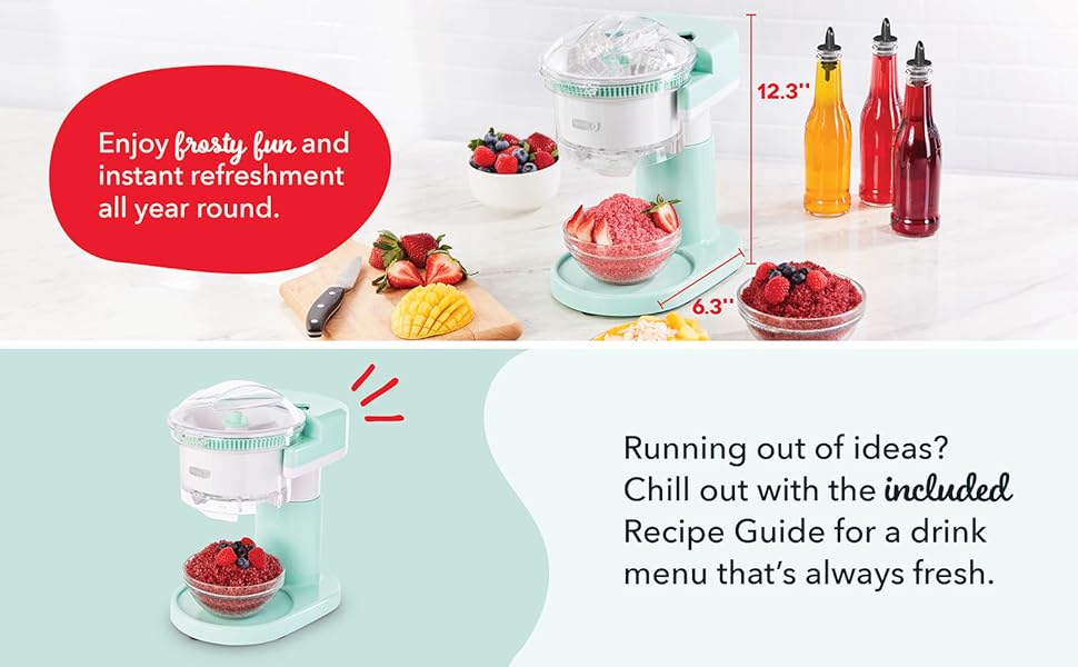 Shaved Ice Maker, Summer, Treats, slushy, shaved ice,