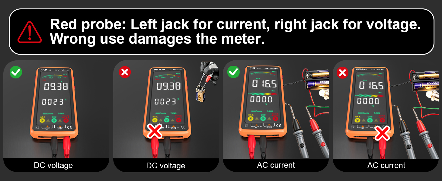 rechargeable digital multimeter