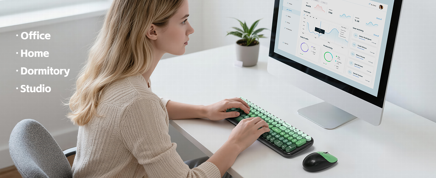 keyboards and mouse set wireless
