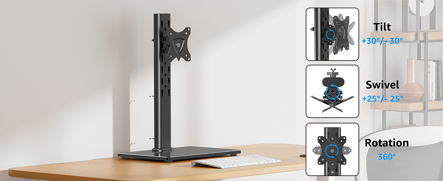 single monitor stand