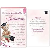 hvdler Granddaughter Graduation Card, College Graduation Card for Granddaughter, Heartfelt Congra...