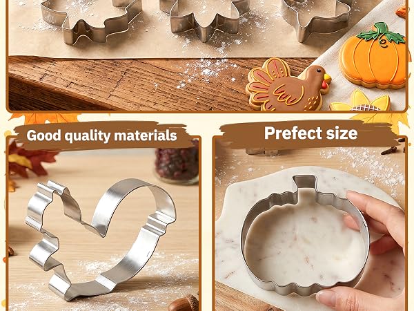 Thanksgiving Cookie Cutters
