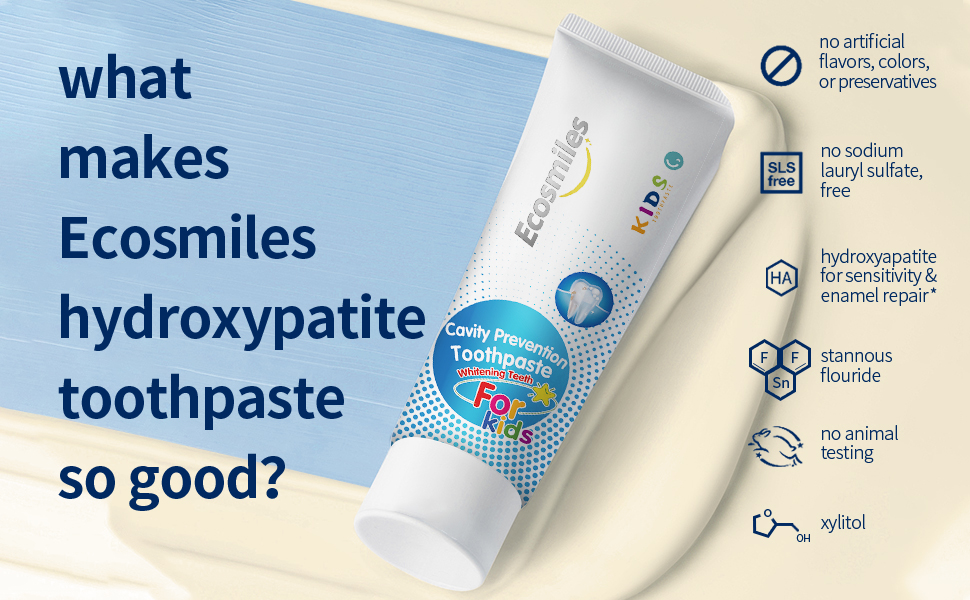 Ecosmiles kids toothpaste