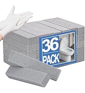 Herda 36 Pack Pumice Stone Toilet Bowl Cleaner, Powerfully Pumice Stone for Cleaning Hard Water R...