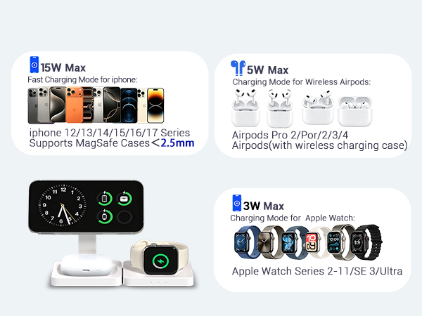 3 in 1 charging station apple
