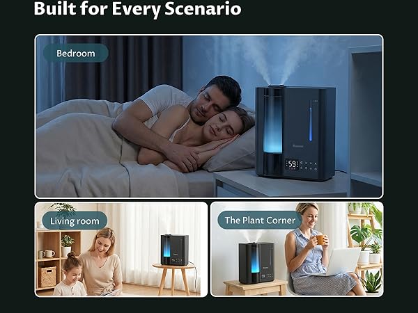 8L Humidifiers for Bedroom