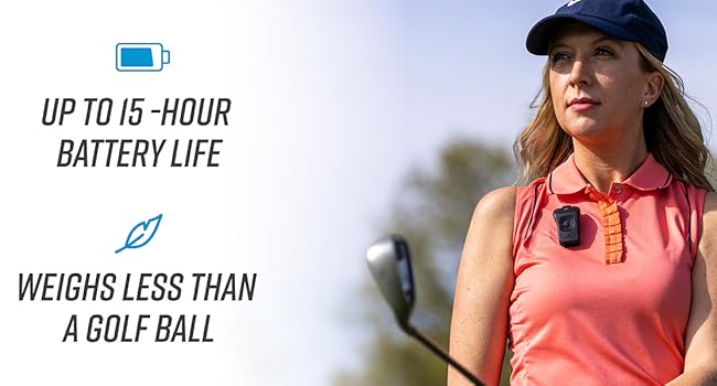 Noxgear 39g Speaker | Golf up to 15 hours battery life and lightweight