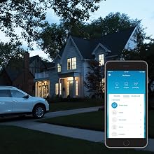 Smart timer, geofencing, smart lighting