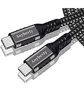 Aoybevty USB 4 Cable 5ft USB C to USB C 8K Video Cable 40Gbps Data Transfer and 240W Fast Chargin...
