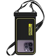 Waterproof Phone Pouch Floating, IP68 Waterproof Phone Case for iPhone 16 Pro 15 14 13 12 11 Pro ...