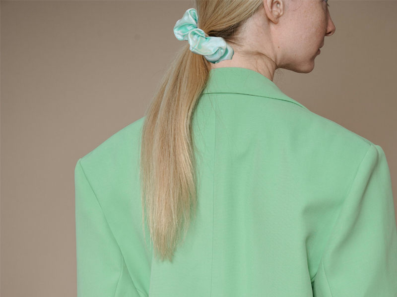 satin scrunchies