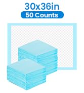 SAP FRIENDLY 30"×36" Disposable Underpads - 50 Count