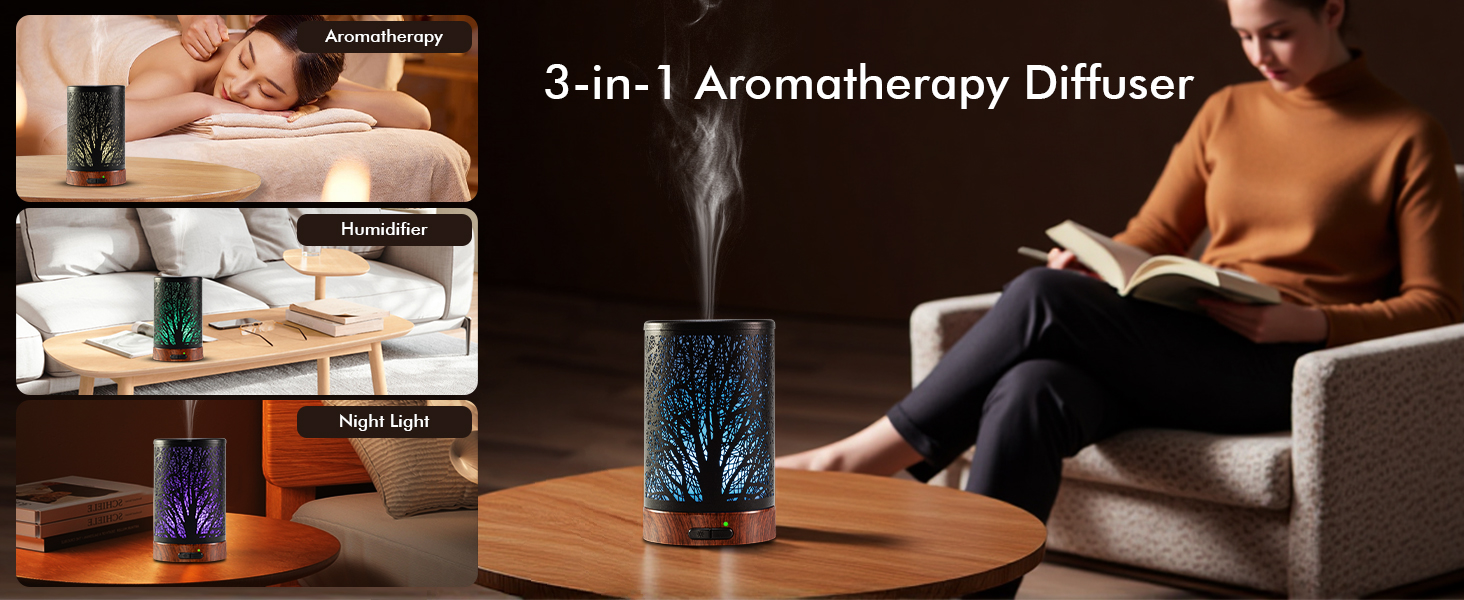 Metal Aromatherapy Oil Diffuser-5