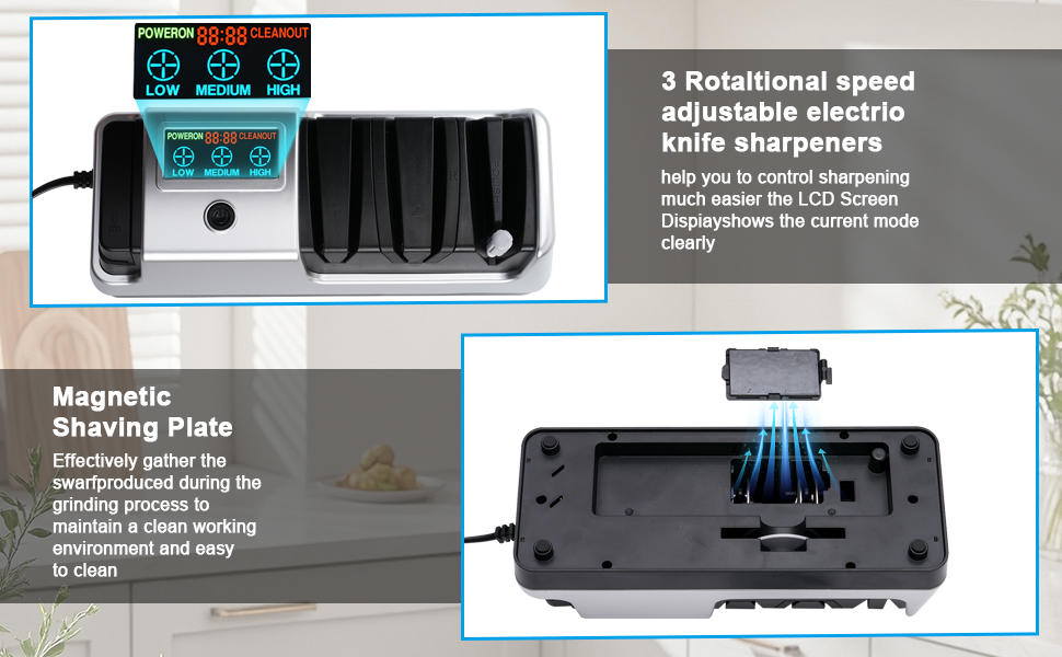 5 in 1 Electric Knife Sharpener