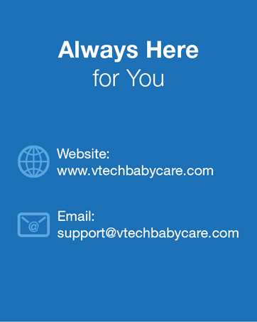 VTech, Support, Help, Always here for you