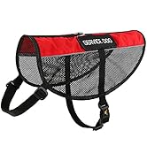 PLUTUS PET Service Dog Vest with 2 Removable Patches, Light Weight and Breathable Mesh Service An...