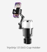 Bracketron Cup Holder Phone Mount for Car, TripGrip Truck Phone Holder | 2-in-1 cup holder phone ...