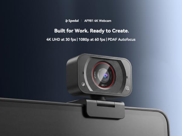 Spedal | AF981 4K Webcam