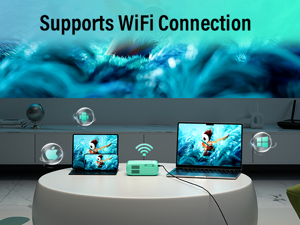 ksbaby wifi mini projector