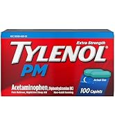 Tylenol PM Extra Strength Nighttime Pain Relief and Sleep Aid Caplets, Fast, Strong, Diphenhydram...
