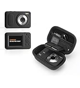 SQERO Camera Case for Digital Camera CAMKORY DC403 FHD 1080P, with Silicone Camera Protective Cov...