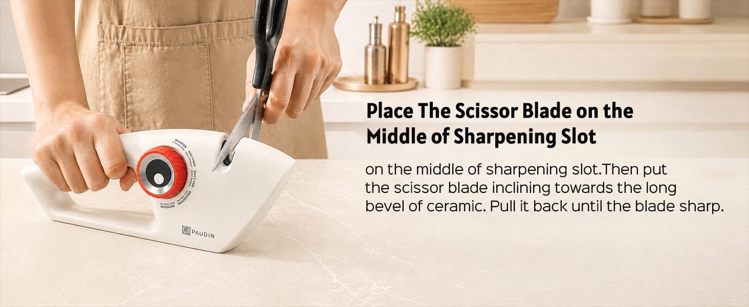 sharpening scissor