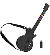 DOYO PC Guitar Hero Controller, Wireless PS3 Guitar Hero with Dongle for PC and PlayStation 3, Co...