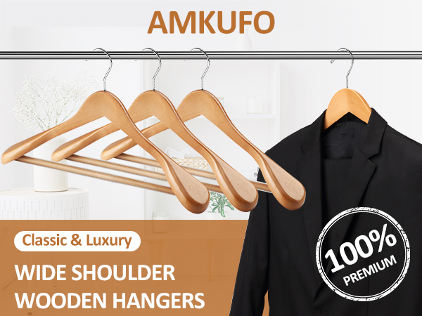 wooden hangers
