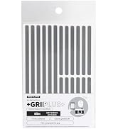 Non Slip Grip Stickers GRIPLUS Slim (Gray, 100×148mm(3.9×5.8"))