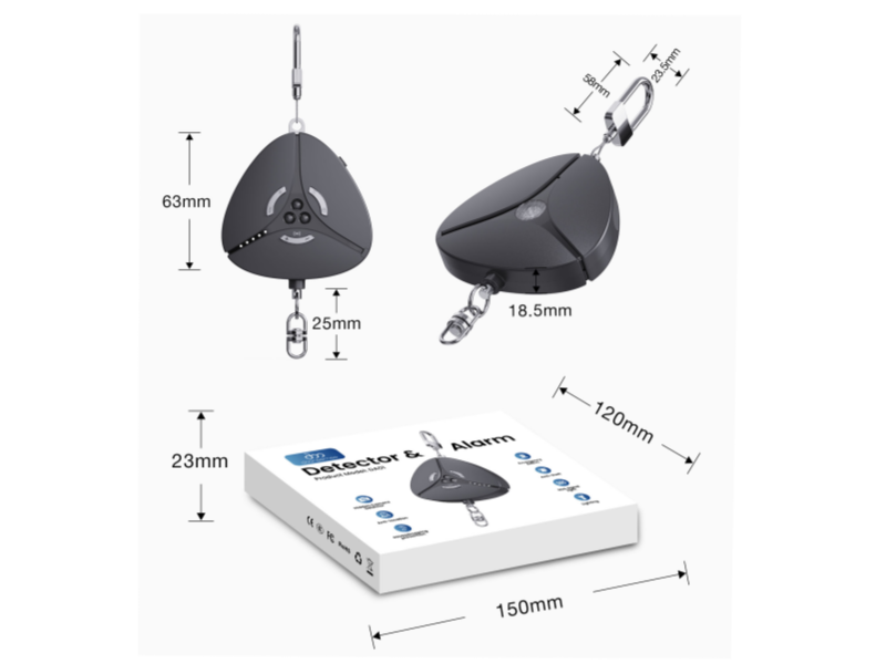 DA01 Product Dimensions