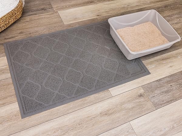 Litter Trapping Mat, Charcoal