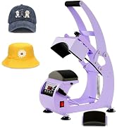 Hat Press, Hat Press Heat Machine for Caps with LCD Control, Hat Heat Press with 2pcs Interchange...