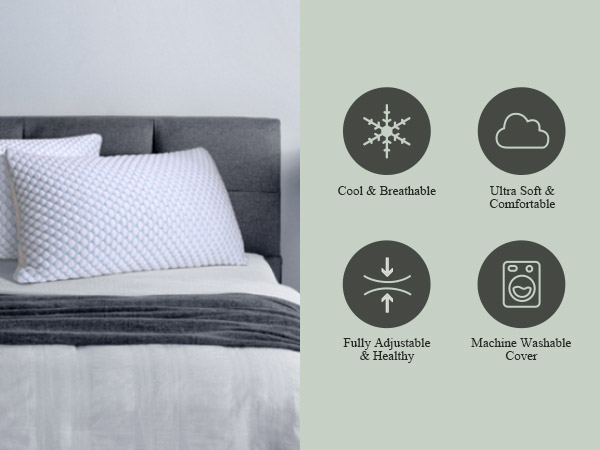 Shredded Memory Foam Pillows