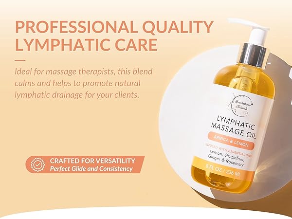 Professional quality lymphatic care