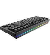 IROK FE87 V2 Wired TKL Layout Mechanical Keyboard, Support SODC, Gasket Structure, Hot Swappable,...