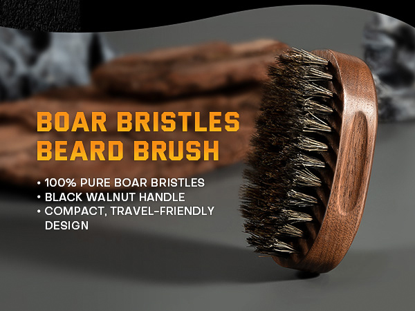 Boar Bristles Beard Brush