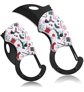 VR VIRENKNIFE Small Pocket Knife for Women Men,Cute Box Cutter,Folding Utility Knife with 1.38''S...
