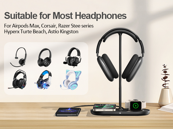 3-in-1 Headphone Holder