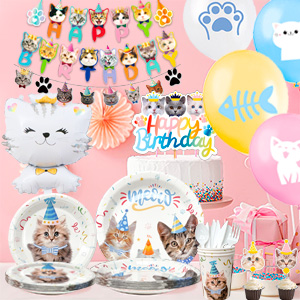 cat party decorations