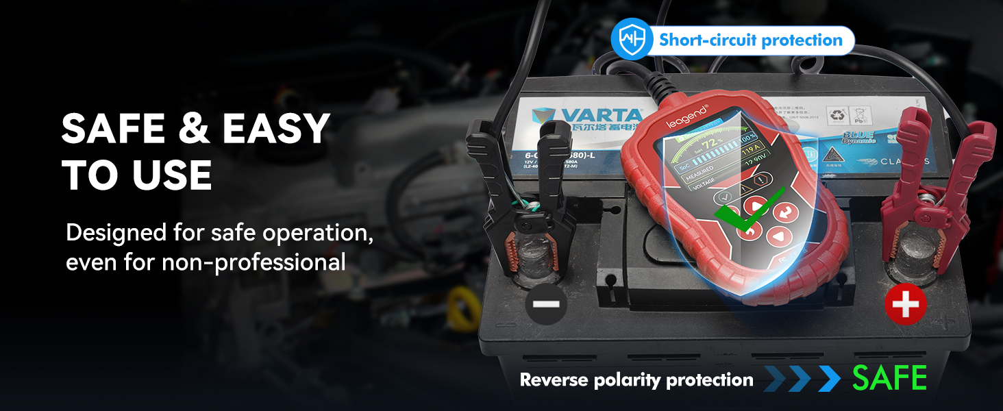 leagend Car Battery Tester