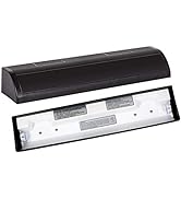 REPTI ZOO Reptile Terrarium Hood Tropical Desert T8 Strip Light Fixture for Use with One 18 Inch ...