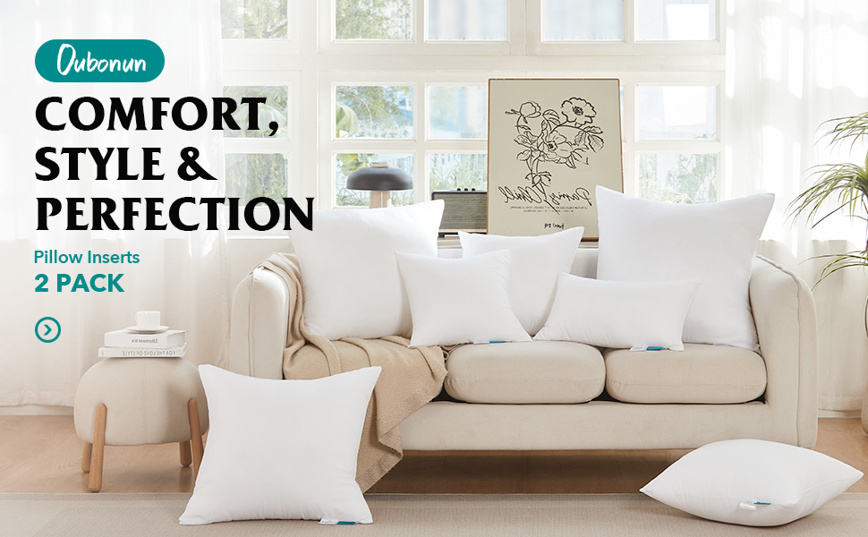 throw pillow inserts