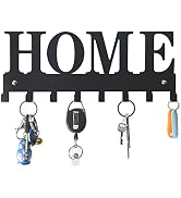 Key Holder for Wall, Nail-Free Key Holder, Key Rack for Entryway, Wall Mounted Key Hooks for Wall...