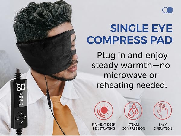 eye heating pad