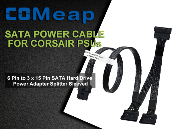 SATA Power Cable for Corsair PSUs