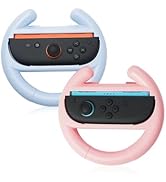 GeekShare Switch Steering Wheel Compatible with Switch 2025, NS2 Racing Steering Wheel, Racing Ga...