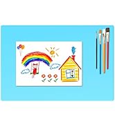 Silicone Painting Mat, Paint Mat for Kids, Siliocne Sheet for Crafts, Resin, Clay, Non Stick Art ...